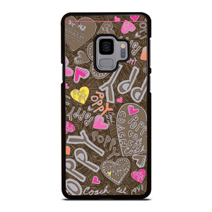COACH NEW YORK NEW POOPY Samsung Galaxy S9 Case Cover COACH NEW YORK NEW POOPY Samsung Galaxy S9 Case Cover