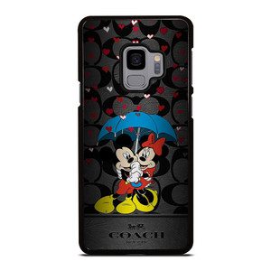 COACH NEW YORK MICKEY MINNIE MOUSE UMBRELLA Samsung Galaxy S9 Case Cover COACH NEW YORK MICKEY MINNIE MOUSE UMBRELLA Samsung Galaxy S9 Case Cover