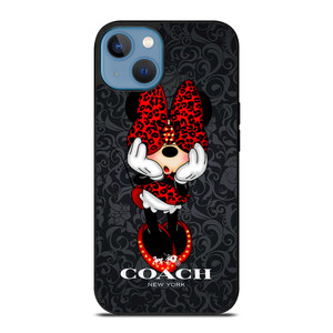 COACH MINNIE MOUSE CARTOON iPhone 13 Case Cover