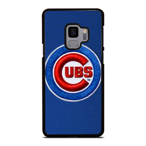 CHICAGO CUBS EMBOIRED LOGO Samsung Galaxy S9 Case Cover CHICAGO CUBS EMBOIRED LOGO Samsung Galaxy S9 Case Cover