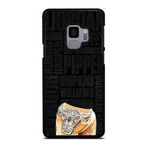 CHICAGO BULLS RING AND NAME Samsung Galaxy S9 Case Cover