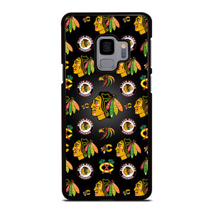 CHICAGO BLACKHAWKS COLLAGE LOGO Samsung Galaxy S9 Case Cover CHICAGO BLACKHAWKS COLLAGE LOGO Samsung Galaxy S9 Case Cover