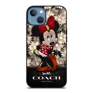 COACH FLOWER MINNIE MOUSE iPhone 13 Case Cover