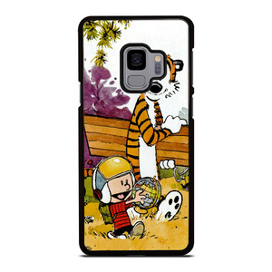 CALVIN AND HOBBES CARTOON Samsung Galaxy S9 Case Cover