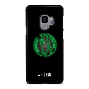 BOSTON CELTICS NEON NIKE NBA Samsung Galaxy S9 Case Cover BOSTON CELTICS NEON NIKE NBA Samsung Galaxy S9 Case Cover