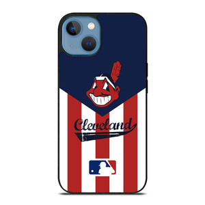 CLEVELAND INDIANS STRIPE LOGO iPhone 13 Case Cover