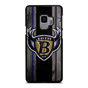 BALTIMORE RAVENS WOODEN LOGO Samsung Galaxy S9 Case Cover BALTIMORE RAVENS WOODEN LOGO Samsung Galaxy S9 Case Cover