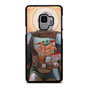 BABY YODA AND THE MANDALORIAN STAR WARS Samsung Galaxy S9 Case Cover