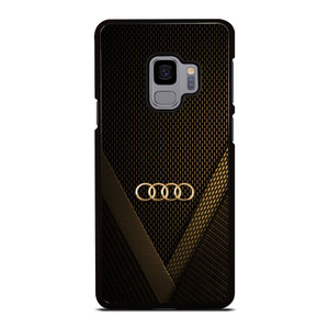 AUDI GOLD LOGO Samsung Galaxy S9 Case Cover AUDI GOLD LOGO Samsung Galaxy S9 Case Cover