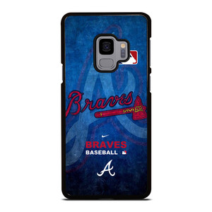 ATLANTA BRAVES LOGO MLB Samsung Galaxy S9 Case Cover ATLANTA BRAVES LOGO MLB Samsung Galaxy S9 Case Cover