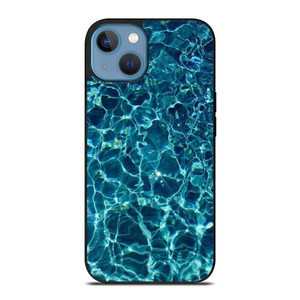 CLEAR BLUE WATER iPhone 13 Case Cover CLEAR BLUE WATER iPhone 13 Case Cover