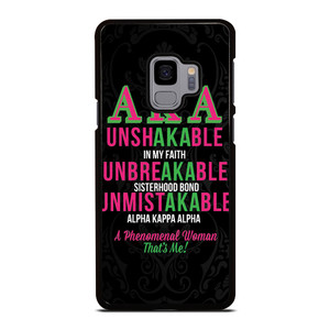 ALPHA KAPPA ALPHA QUOTE Samsung Galaxy S9 Case Cover ALPHA KAPPA ALPHA QUOTE Samsung Galaxy S9 Case Cover