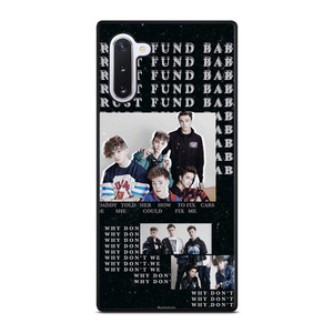 WHY DON'T WE  3 Samsung Galaxy Note 10 Case Cover