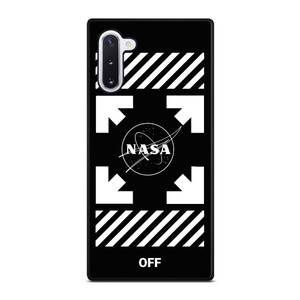 WHITE NASA OFF Samsung Galaxy Note 10 Case Cover WHITE NASA OFF Samsung Galaxy Note 10 Case Cover