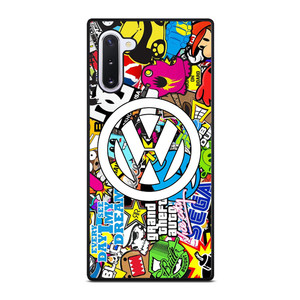 VW STICKER BOMB LOGO Samsung Galaxy Note 10 Case Cover VW STICKER BOMB LOGO Samsung Galaxy Note 10 Case Cover