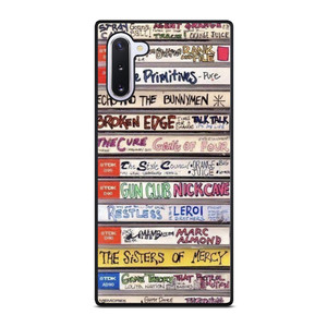 VINTAGE CASETTE COLLAGE Samsung Galaxy Note 10 Case Cover VINTAGE CASETTE COLLAGE Samsung Galaxy Note 10 Case Cover