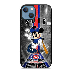 CHICAGO CUBS MICKEY MOUSE iPhone 13 Case Cover CHICAGO CUBS MICKEY MOUSE iPhone 13 Case Cover