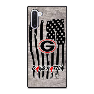 UNIVERSITY OF GEORGIA BULLDOGSWOODEN LOGO Samsung Galaxy Note 10 Case Cover UNIVERSITY OF GEORGIA BULLDOGSWOODEN LOGO Samsung Galaxy Note 10 Case Cover