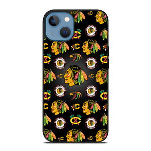 CHICAGO BLACKHAWKS COLLAGE LOGO iPhone 13 Case Cover
