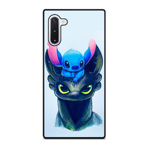 TOOTHLESS AND STITCH ART Samsung Galaxy Note 10 Case Cover TOOTHLESS AND STITCH ART Samsung Galaxy Note 10 Case Cover