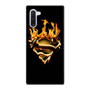 SUPERMAN LOGO FIRE Samsung Galaxy Note 10 Case Cover SUPERMAN LOGO FIRE Samsung Galaxy Note 10 Case Cover