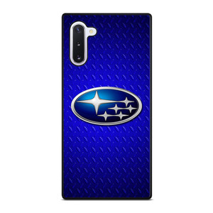 SUBARU BLUE METAL LOGO Samsung Galaxy Note 10 Case Cover SUBARU BLUE METAL LOGO Samsung Galaxy Note 10 Case Cover