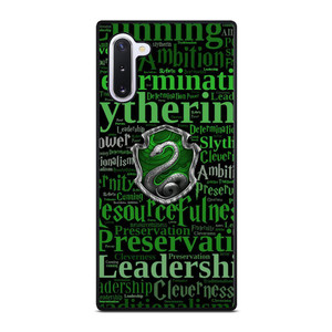 SLYTHERIN QUOTES Samsung Galaxy Note 10 Case Cover SLYTHERIN QUOTES Samsung Galaxy Note 10 Case Cover