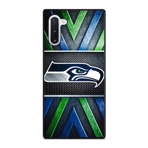 SEATTLE SEAHAWKS METAL LOGO Samsung Galaxy Note 10 Case Cover
