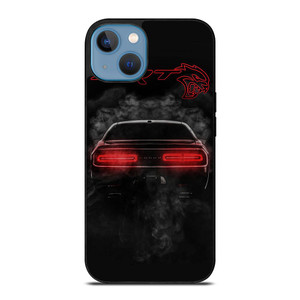 CHALLENGER HELLCAT BLACK DODGE SRT iPhone 13 Case Cover