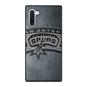 SAN ANTONIO SPURS METAL LOGO Samsung Galaxy Note 10 Case Cover