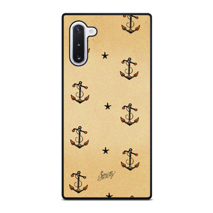 SAILOR JERRY ANCHOR PATTERN Samsung Galaxy Note 10 Case Cover SAILOR JERRY ANCHOR PATTERN Samsung Galaxy Note 10 Case Cover