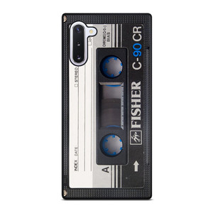 RETRO CASSETTE TAPE C-90 CR Samsung Galaxy Note 10 Case Cover RETRO CASSETTE TAPE C-90 CR Samsung Galaxy Note 10 Case Cover