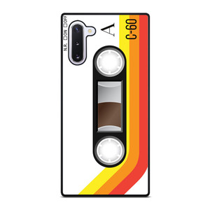 RETRO CASETTE TAPE Samsung Galaxy Note 10 Case Cover RETRO CASETTE TAPE Samsung Galaxy Note 10 Case Cover