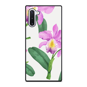 PURPLE ORCHID FLOWER PAINTING Samsung Galaxy Note 10 Case Cover PURPLE ORCHID FLOWER PAINTING Samsung Galaxy Note 10 Case Cover