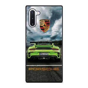 PORSCHE LOGO GREEN CAR Samsung Galaxy Note 10 Case Cover