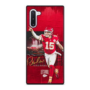 PATRICK MAHOMES KANSAS CITY CHIEFS Samsung Galaxy Note 10 Case Cover PATRICK MAHOMES KANSAS CITY CHIEFS Samsung Galaxy Note 10 Case Cover