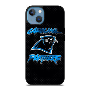 CAROLINA PANTHERS CARBON SYMBOL iPhone 13 Case Cover CAROLINA PANTHERS CARBON SYMBOL iPhone 13 Case Cover