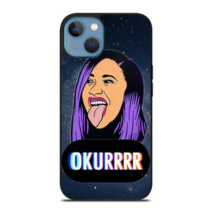 CARDI B FACE CARTOON iPhone 13 Case Cover
