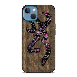 CAMO BROWNING PINK WOOD iPhone 13 Case Cover CAMO BROWNING PINK WOOD iPhone 13 Case Cover