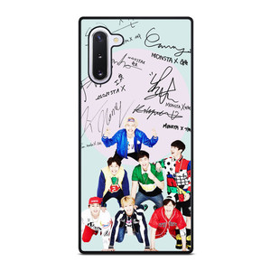 MONSTA X K POP SIGNATURE Samsung Galaxy Note 10 Case Cover MONSTA X K POP SIGNATURE Samsung Galaxy Note 10 Case Cover
