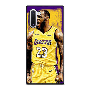 LEBRON JAMES LA LAKERS ART Samsung Galaxy Note 10 Case Cover LEBRON JAMES LA LAKERS ART Samsung Galaxy Note 10 Case Cover