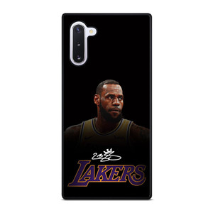 LEBRON JAMES LA LAKERS AUTOGRAPH Samsung Galaxy Note 10 Case Cover