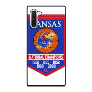 KANSAS JAYHAWKS UNIVERSITY BASKETBALL Samsung Galaxy Note 10 Case Cover KANSAS JAYHAWKS UNIVERSITY BASKETBALL Samsung Galaxy Note 10 Case Cover