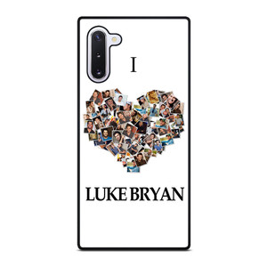 I LOVE LUKE BRYAN COLLAGE Samsung Galaxy Note 10 Case Cover I LOVE LUKE BRYAN COLLAGE Samsung Galaxy Note 10 Case Cover