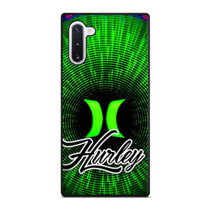 HURLEY LOGO GREEN Samsung Galaxy Note 10 Case Cover HURLEY LOGO GREEN Samsung Galaxy Note 10 Case Cover