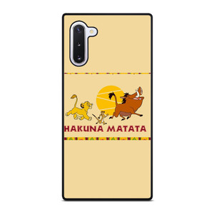 HAKUNA MATATA LION KING Samsung Galaxy Note 10 Case Cover HAKUNA MATATA LION KING Samsung Galaxy Note 10 Case Cover