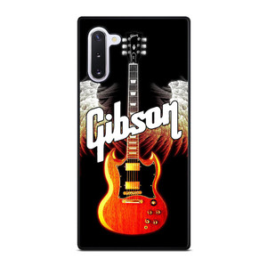 GIBSON GUITAR WINGS LOGO Samsung Galaxy Note 10 Case Cover