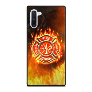 FIREFIGHTER FIREMAN FIRE LOGO Samsung Galaxy Note 10 Case Cover FIREFIGHTER FIREMAN FIRE LOGO Samsung Galaxy Note 10 Case Cover