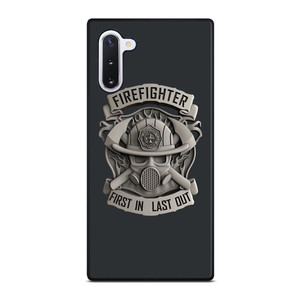 FIRE FIGHTER LOGO LAST OUT Samsung Galaxy Note 10 Case Cover FIRE FIGHTER LOGO LAST OUT Samsung Galaxy Note 10 Case Cover