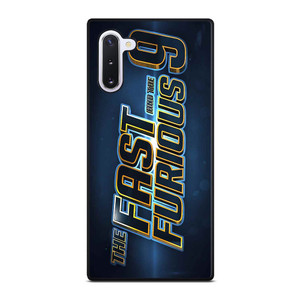 DOM FAST AND FURIOUS 9 LOGO Samsung Galaxy Note 10 Case Cover DOM FAST AND FURIOUS 9 LOGO Samsung Galaxy Note 10 Case Cover